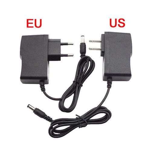 Ac 100v-240v Dc Power Supply Adapter Plug Converter 5v 2a 2000ma For Led Strip Cctv Charger Switch 5.5x2.5mm /eu Plug Q1