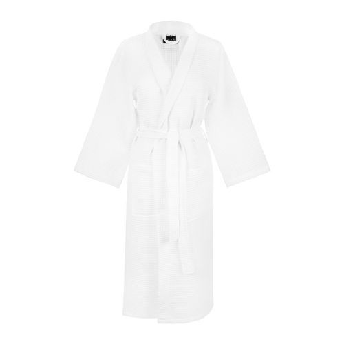 Cotton Bathrobe - White