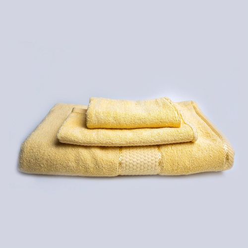 Bundle Of Hand, Face & Bath Towel - Cream
