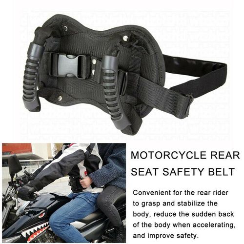 Motorcycle Back Seat Armrest, Passenger Grip Grab Handle Non
