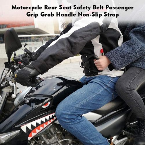 Motorcycle Back Seat Armrest, Passenger Grip Grab Handle Non