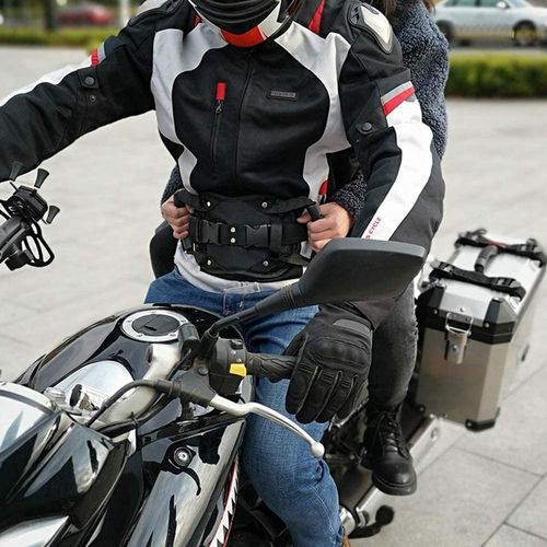 Motorcycle Back Seat Armrest, Passenger Grip Grab Handle Non