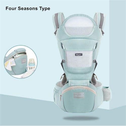 Breathable Ergonomic Newborn Carrier Baby Wrap Front Facing
