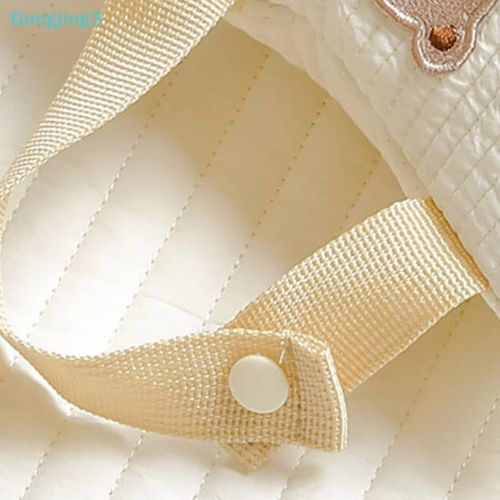 GJ3 Cartoon Animal Flip Cover Children's Embroidered Bear Tissue Storage Box