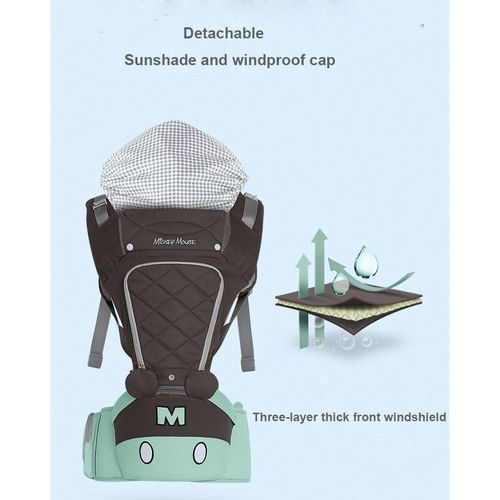 Disney 0-36 Months Breathable Front Facing Baby Carrier Hipseat 20kg Infant