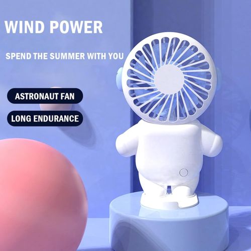 Mini Portable Fan, USB Rechargeable Fan - 3 Speed Setting