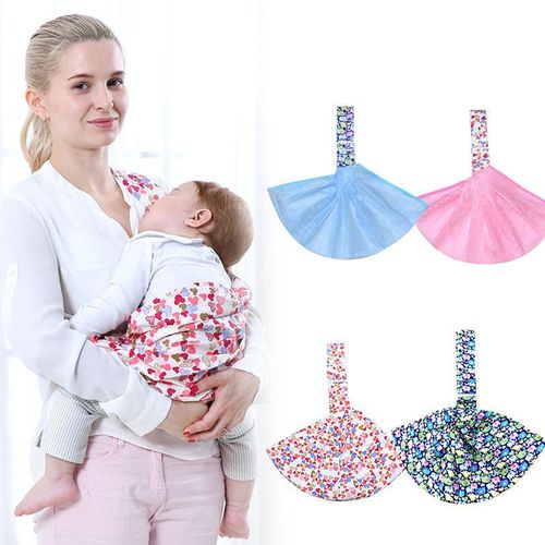 Newborn Baby Simple Carrier One-Shoulder Pure Cotton Breathable Horizontal