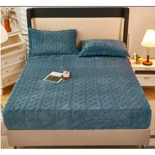 Original High Quality Full Fit Waterproof Mattress Protector Cover- Grey