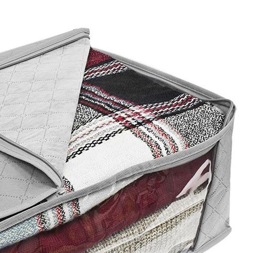 3pcs/set Non-woven Wardrobe Organizer Quilt Clothes Organizer