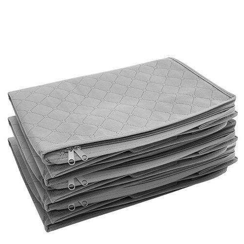 3pcs/set Non-woven Wardrobe Organizer Quilt Clothes Organizer