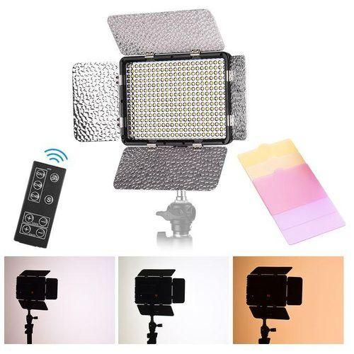 LED Video Light Photography Lamp Panel Brightness Adjustable