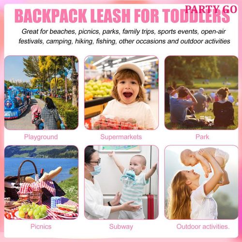Leash Toddler with Baby Carrier Anti Lost Backpack for Girls Shoulders Small