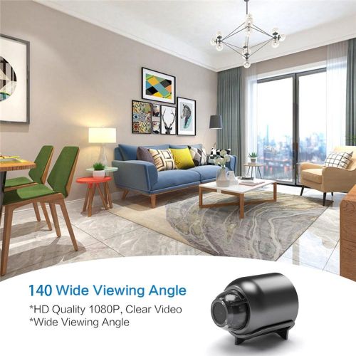 Mini WiFi Camera HD 1080P Indoor Home Security Wide Angle Night Vision Motion Surveillance Wireless Micro Camera Baby Monitor