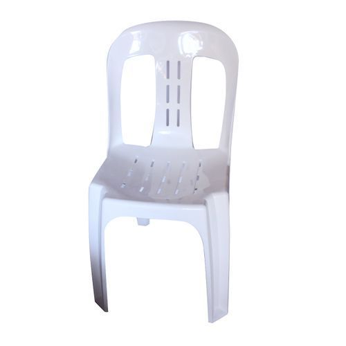 Nice Easy Plastic Chair -  White