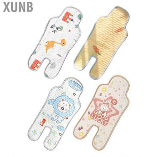 Xunb Baby Car Ice Mat Latex Lovely Cooler Pad Cartoon Pattern for Hot Weather
