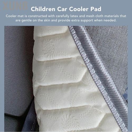 Xunb Baby Car Ice Mat Latex Lovely Cooler Pad Cartoon Pattern for Hot Weather