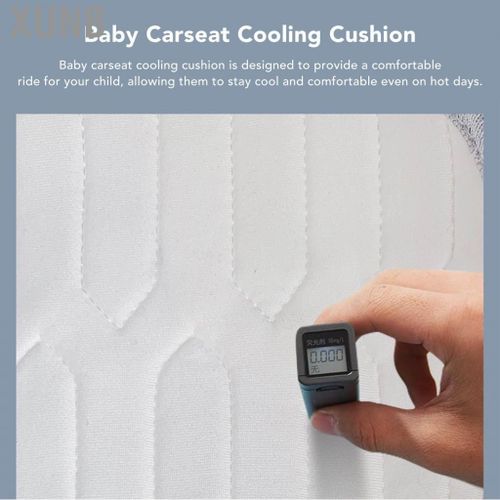 Xunb Baby Car Ice Mat Latex Lovely Cooler Pad Cartoon Pattern for Hot Weather