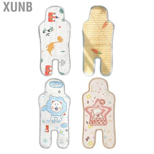 Xunb Baby Car Ice Mat Latex Lovely Cooler Pad Cartoon Pattern for Hot Weather
