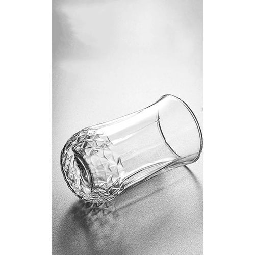 Elegant Set Of Crystal Clear Drinking Glasses-Transparent