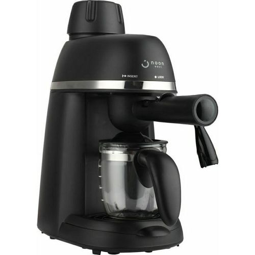 Saachi High Grade Electric 4Cup 3.5 Bar Coffee, Espresso And Cappuccino Maker Machine - Black