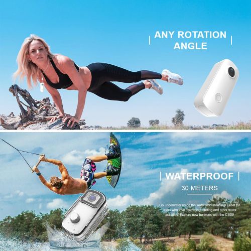 SJCAM C100+ Mini Action Camera 4K 30fps Video Digital