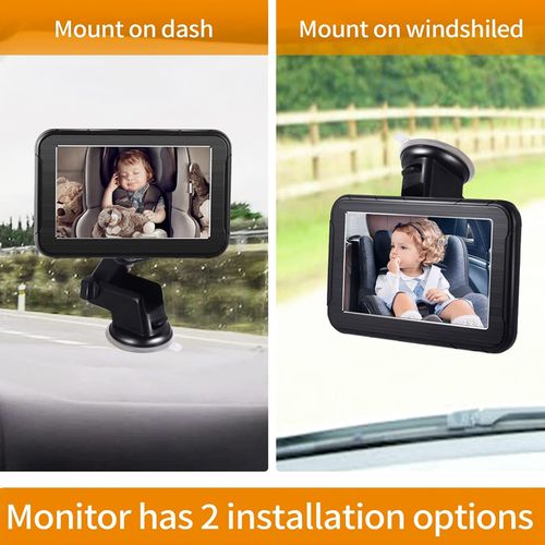 Baby Car Monitor High Resolution Monitor Camera For Baby