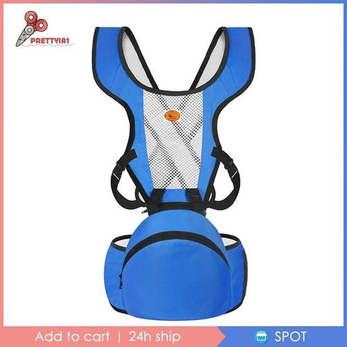 Prettyia1 Multifunction Baby Carrier Hip Seat Breathable for Newborn Mom Dad