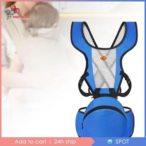 Prettyia1 Multifunction Baby Carrier Hip Seat Breathable for Newborn Mom Dad