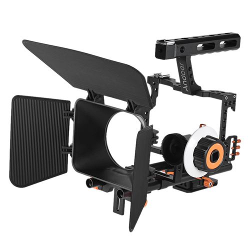 Andoer C500 Aluminum Alloy Camera Camcorder Video Cage Rig