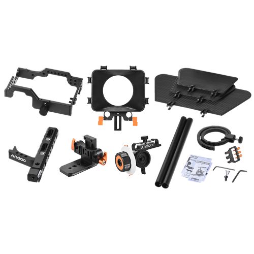 Andoer C500 Aluminum Alloy Camera Camcorder Video Cage Rig