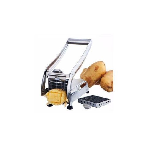 Chips Maker Potato Chipper Veggie Chopper - Silver