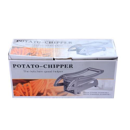 Chips Maker Potato Chipper Veggie Chopper - Silver