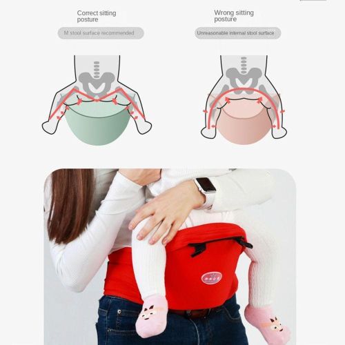 KYLIMINO Baby Wrap Carrier Safety Universal Infant Kangaroo Bag With Seat