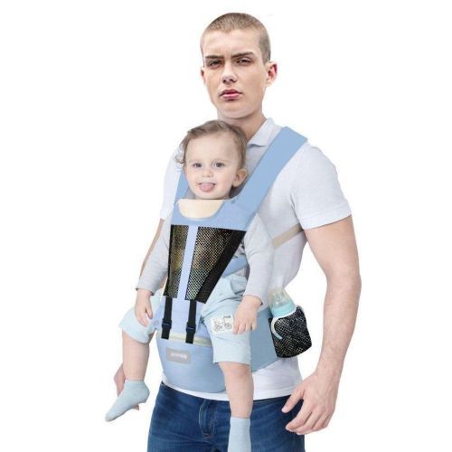 KYLIMINO Baby Wrap Carrier Safety Universal Infant Kangaroo Bag With Seat