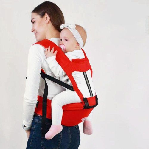 KYLIMINO Baby Wrap Carrier Safety Universal Infant Kangaroo Bag With Seat