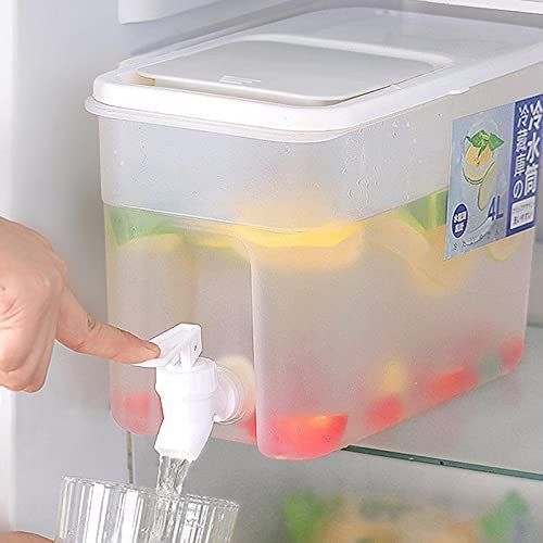 Fridge Beverage Dispenser 2L - Transparent