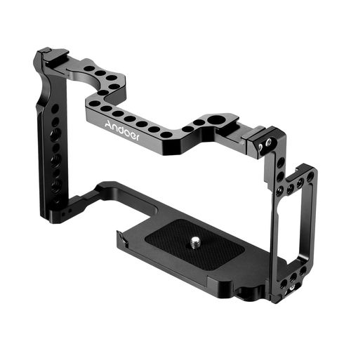 Andoer Camera Cage Aluminum Alloy With 1/4 Inch & 3/8 Inch