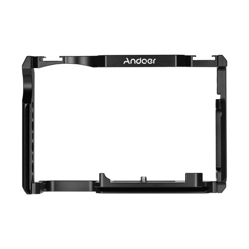 Andoer Camera Cage Aluminum Alloy With 1/4 Inch & 3/8 Inch