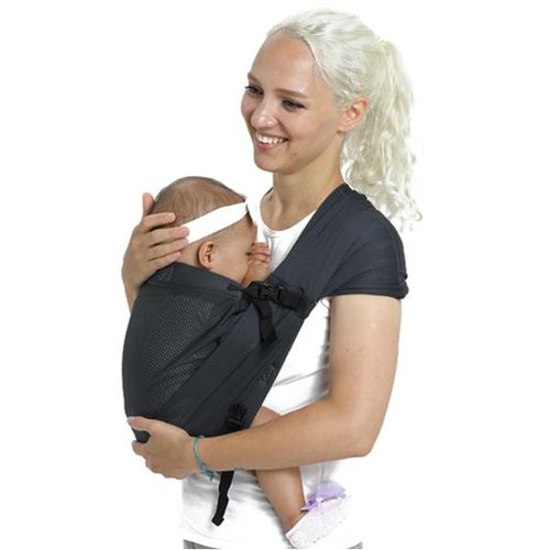 CUBY Summer Breathable Mesh Baby Wrap Carrier Newborn to Toddler - Stretchy