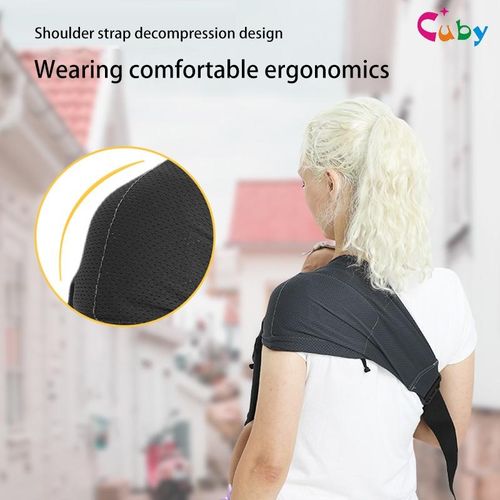 CUBY Summer Breathable Mesh Baby Wrap Carrier Newborn to Toddler - Stretchy