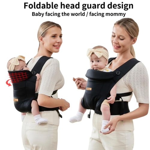 CUBY Ergonomic Baby Carrier Ice Silk Baby Sling Comfortable Newborn Carrier