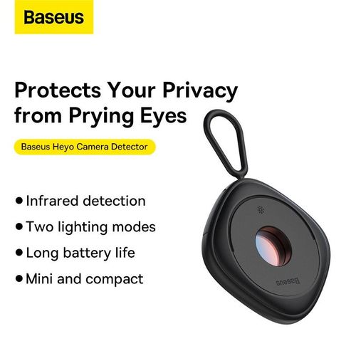 Baseus Camera Detector for Hidden Camera Portable Pinhole Hidden Lens Detect Gadget Anti-Peeping Security Protection