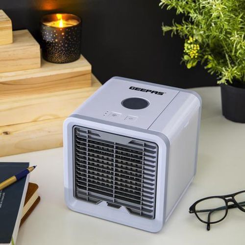 Geepas Portable Mini Air Cooler Water Tank ,750ml - Grey