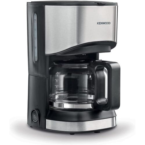 Kenwood Coffee Maker Upto 6 Cups Reusable Filter- Auto Off/ Keep Warm - CMM05 SILVER