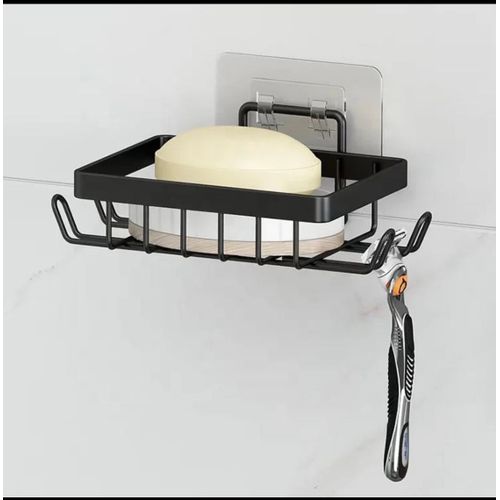5Pieces Bathroom Corner Shelves-Black
