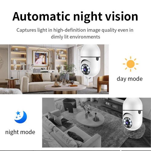 A6 Mini WIFI Camera 1080P LED Night Vision Wireless CCTV Security Camera Home Security Remote Surveillance Monitor