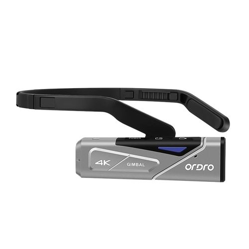 ORDRO EP7 Head Wearable 4K 60fps Video Camera with Remote Control - grey My