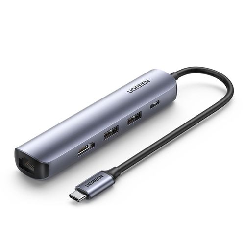 USB 3.0 Type C Hub Docking Station Clear Video Transmission Safe Connection Device for Computer Accessories,Default NO5243