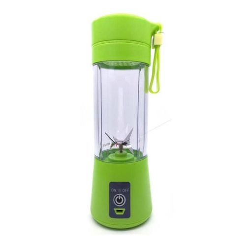 Mini Portable Rechargeable Blender, 380ml - Green