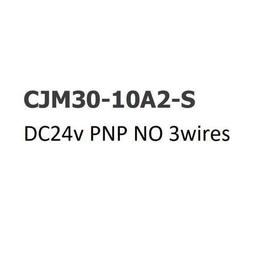 Capacitive Proximity Sensor Switch 24v 220v 380v Cjm30-10a2-S 2 Lines Nc Bin Level Sensor 10mm Detective Range Adjustable
